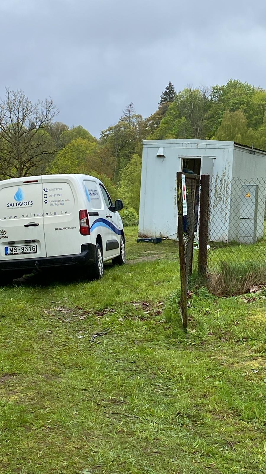 Turaidas ciema ūdensapgādes sistēmas uzlabošanas darbi